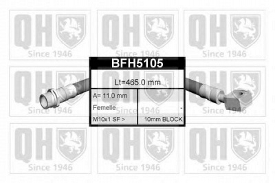 QUINTON HAZELL bfh5105 -  Тормозной шланг